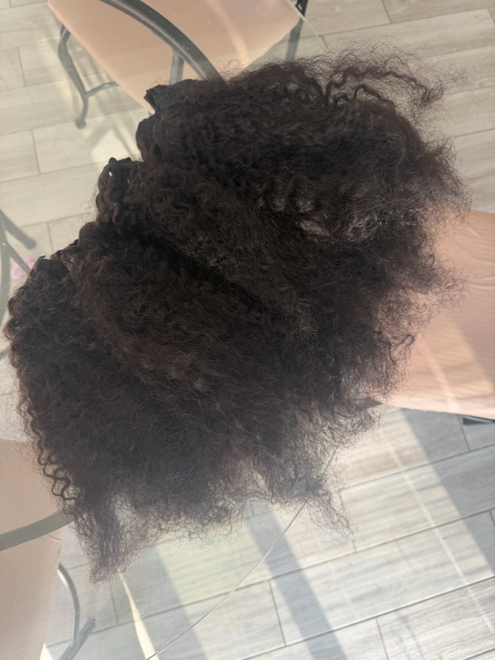 Raw Haus Kinky Curly 20”, 100% Human Hair Extension